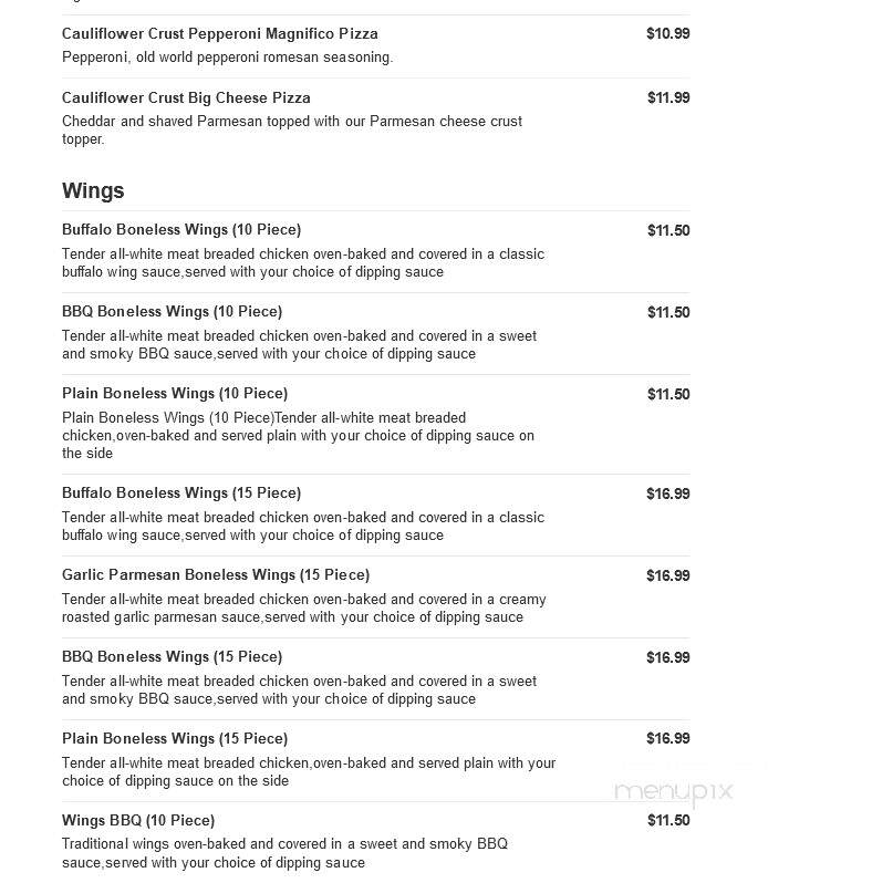 Marco's Pizza - Maryville, TN menu_pic