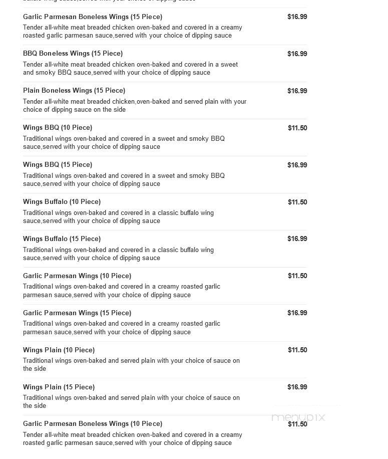Marco's Pizza - Maryville, TN menu_pic