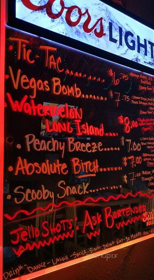 Jack's Tap Room and Quarterback Bar - Portland, OR menu_pic