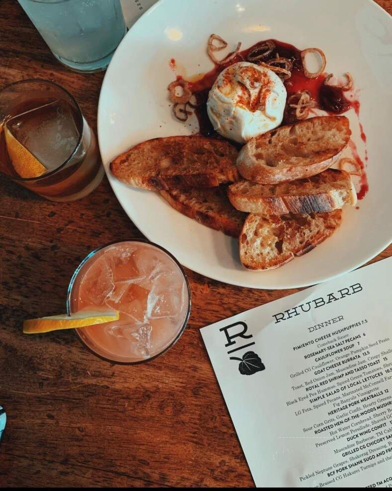 Rhubarb - Asheville, NC menu_pic