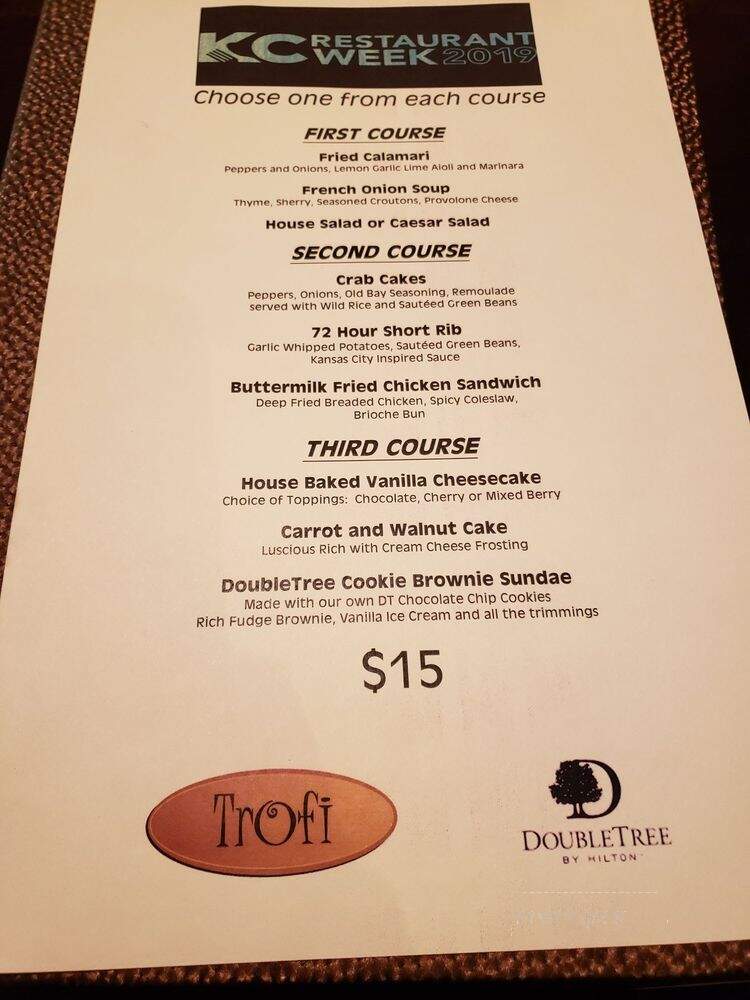 Trofi Restaurant - Overland Park, KS menu_pic