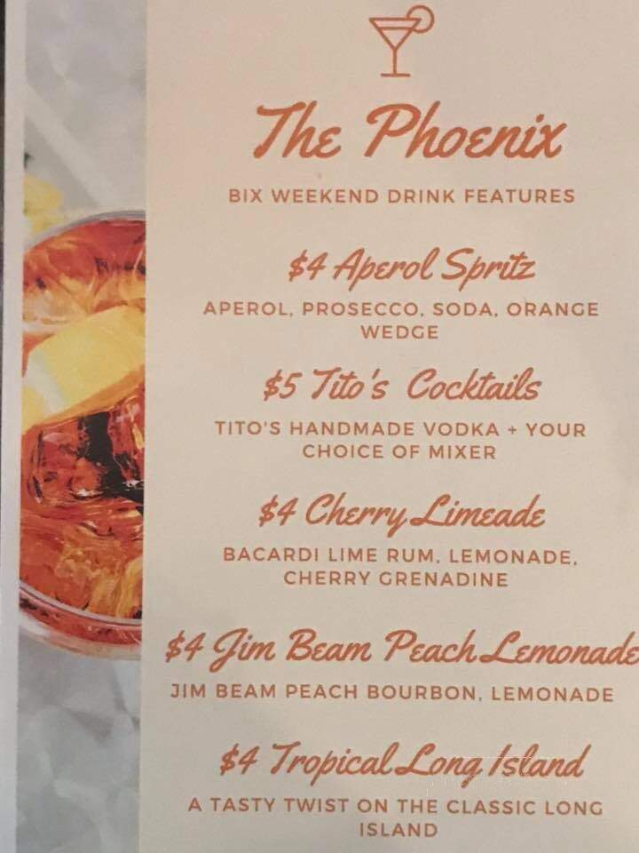 Phoenix & Martini Bar - Davenport, IA