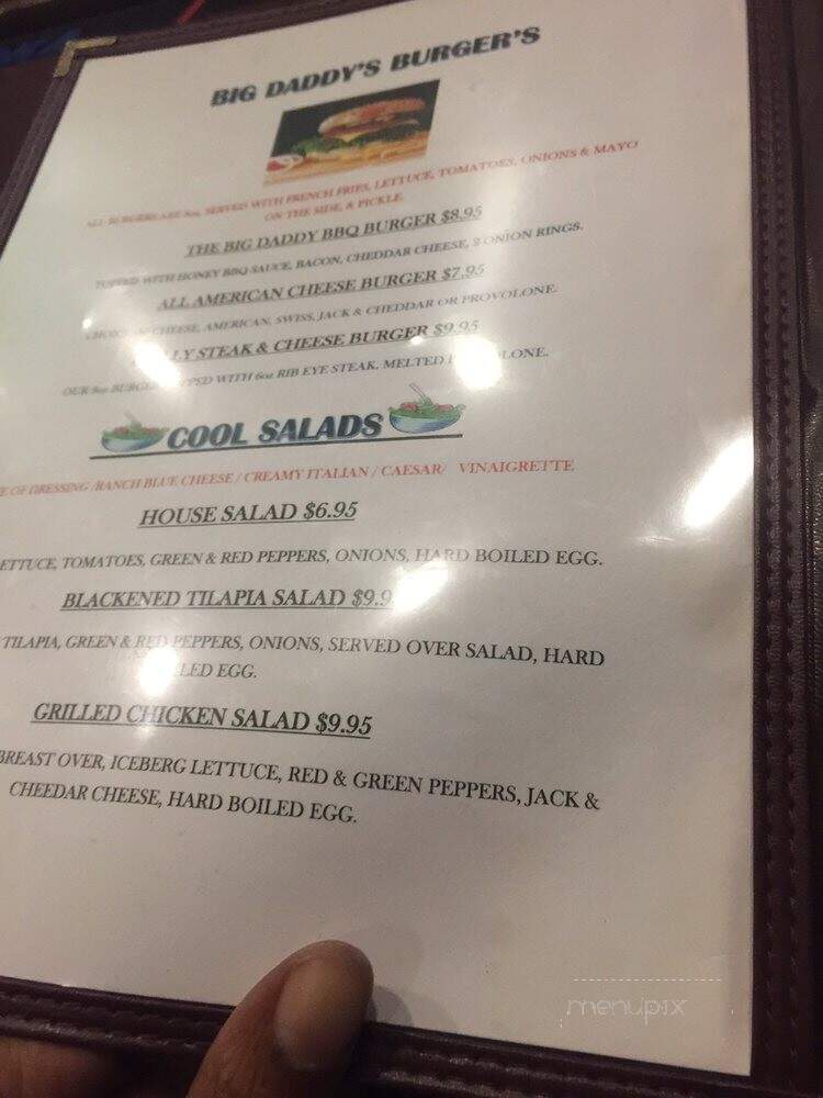 Big Daddy Bar & Grill - Lanham, MD menu_pic