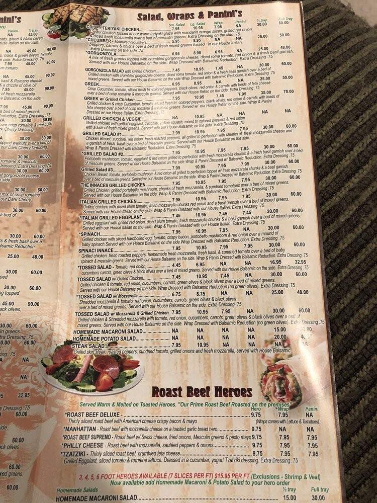 The Pepperoni Grill - Patchogue, NY menu_pic