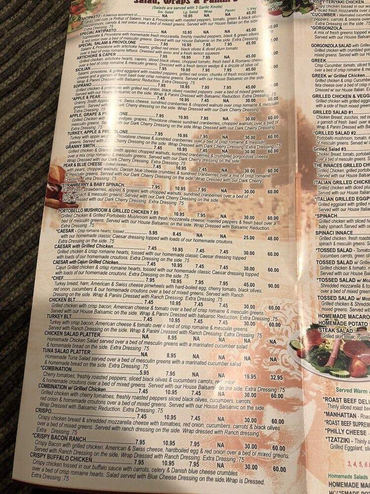 The Pepperoni Grill - Patchogue, NY menu_pic