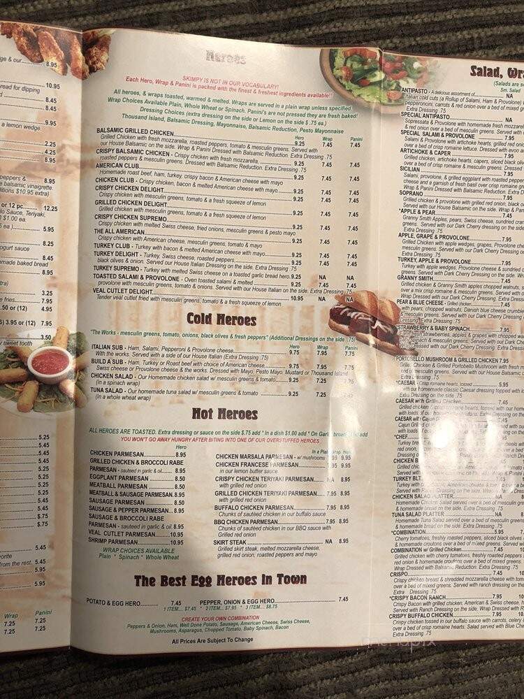 The Pepperoni Grill - Patchogue, NY menu_pic
