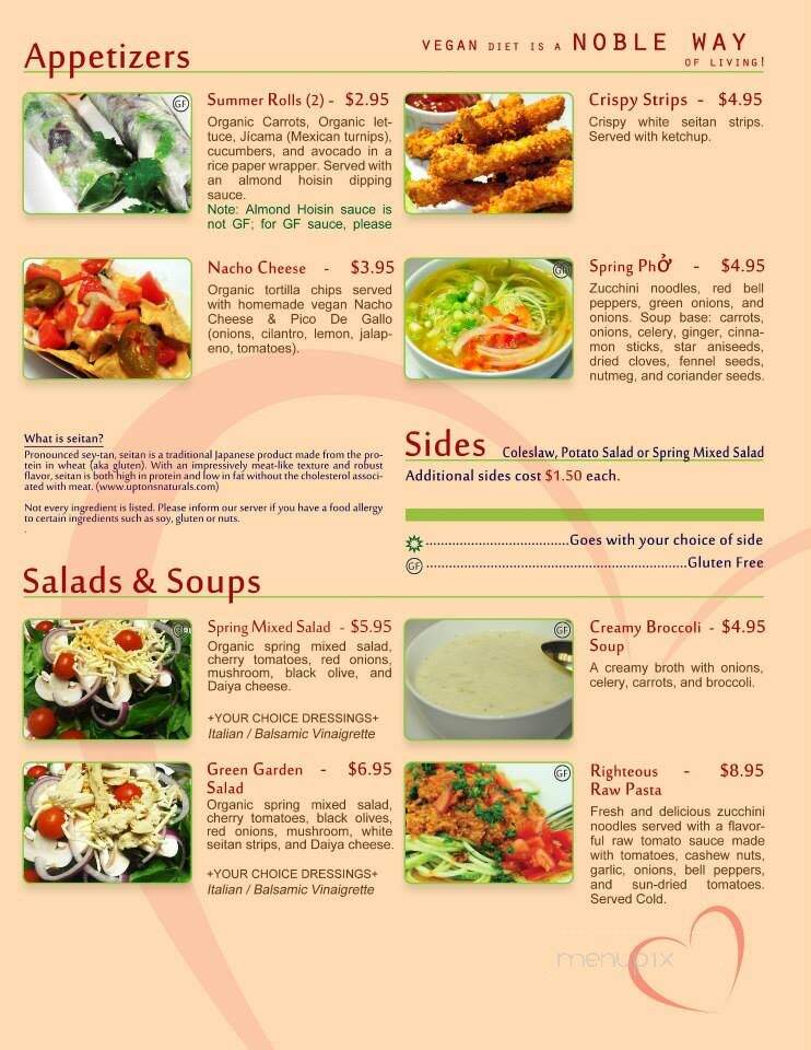 Loving Hut Vegan Cuisine - Arlington, TX menu_pic