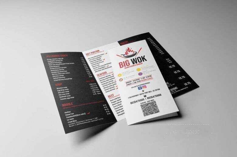 Big Wok - Fort Mill, SC menu_pic