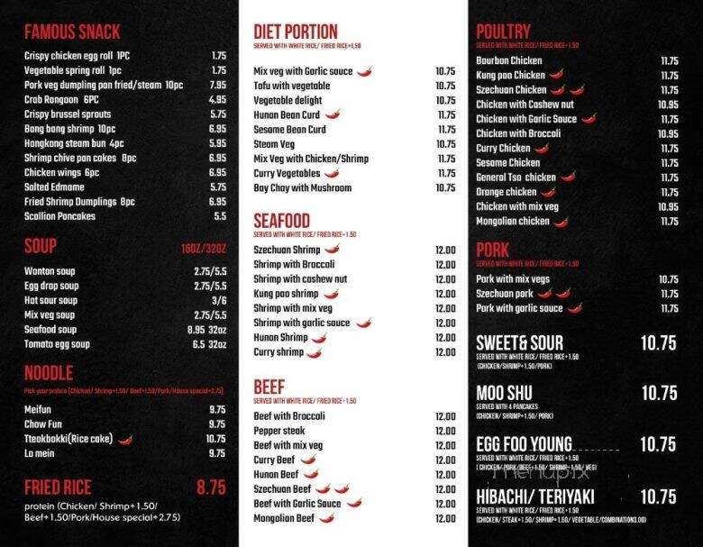Big Wok - Fort Mill, SC menu_pic