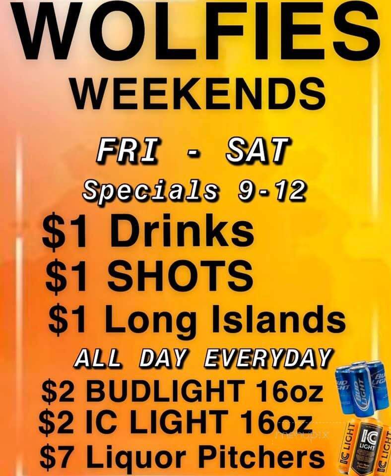 Wolfendale's - Indiana, PA menu_pic