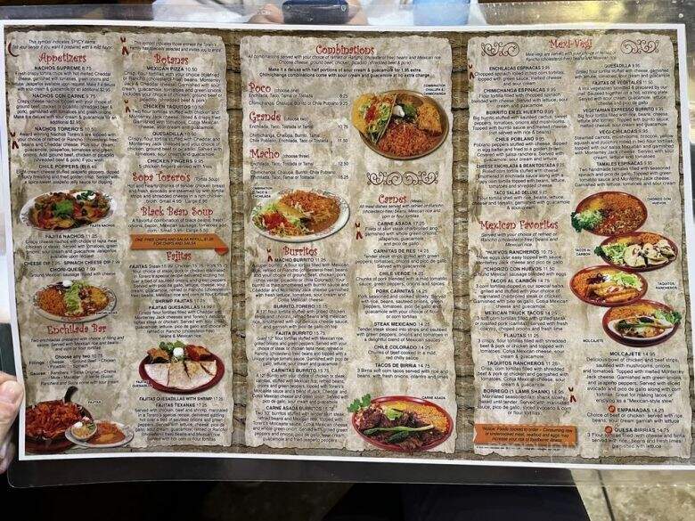 Torero's Mexican Restaurant - Erie, PA menu_pic