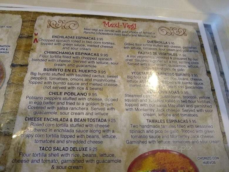 Torero's Mexican Restaurant - Erie, PA menu_pic