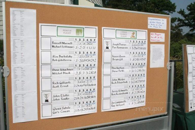 Colonial Springs Golf Club - Farmingdale, NY menu_pic