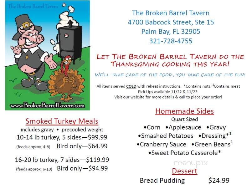 The Broken Barrel Tavern - Palm Bay, FL
