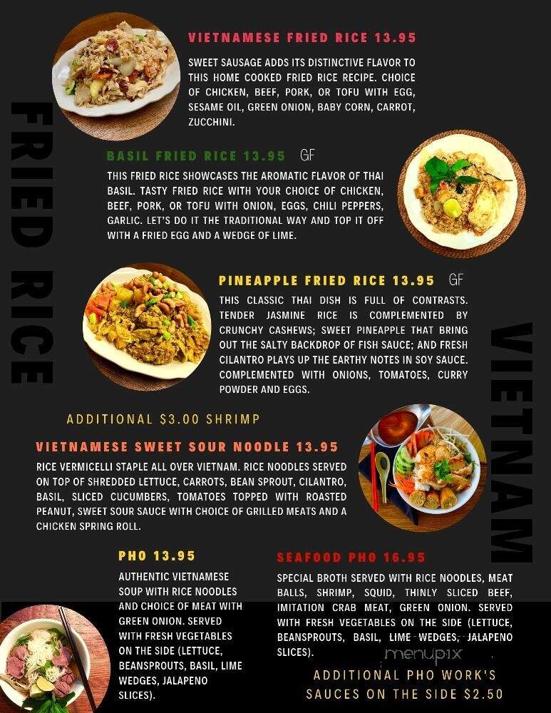 Mekong Cafe - Milwaukee, WI menu_pic