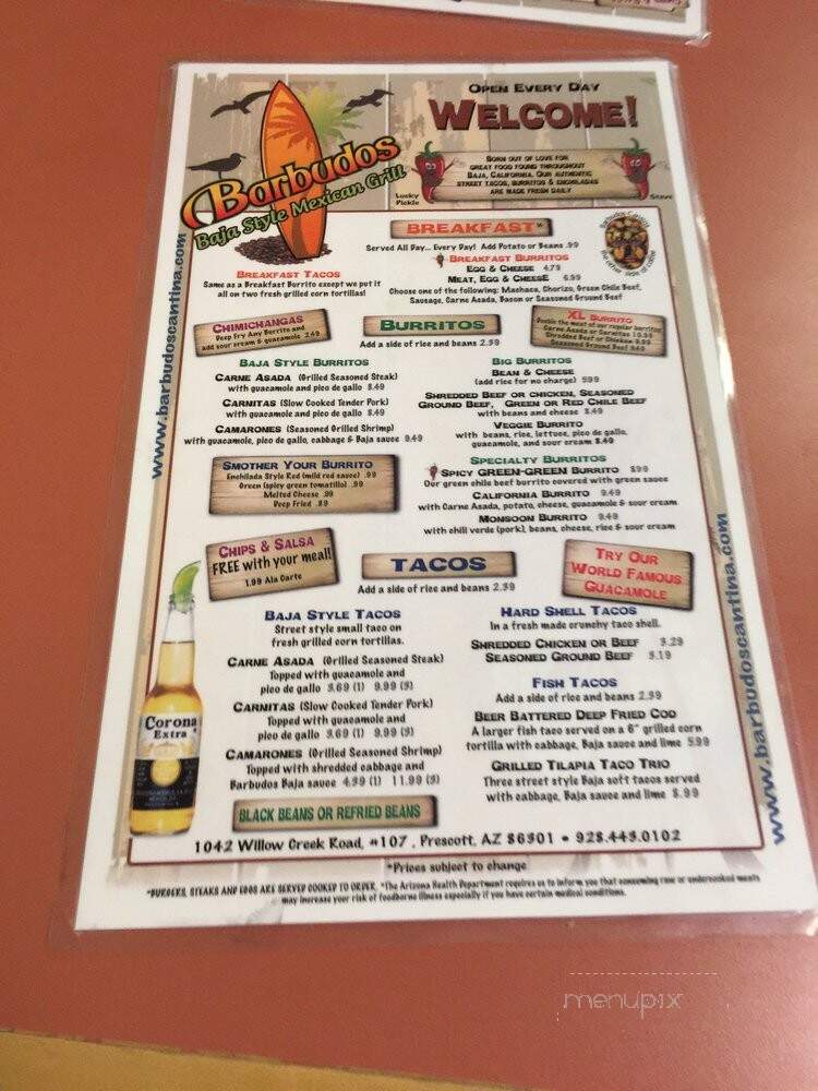 Barbudo's Burrito Co - Prescott, AZ