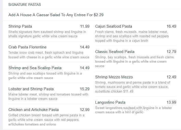 Shell's Seafood Restaurant - Winter Park, FL