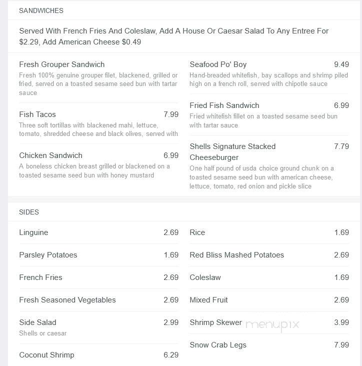 Shell's Seafood Restaurant - Winter Park, FL