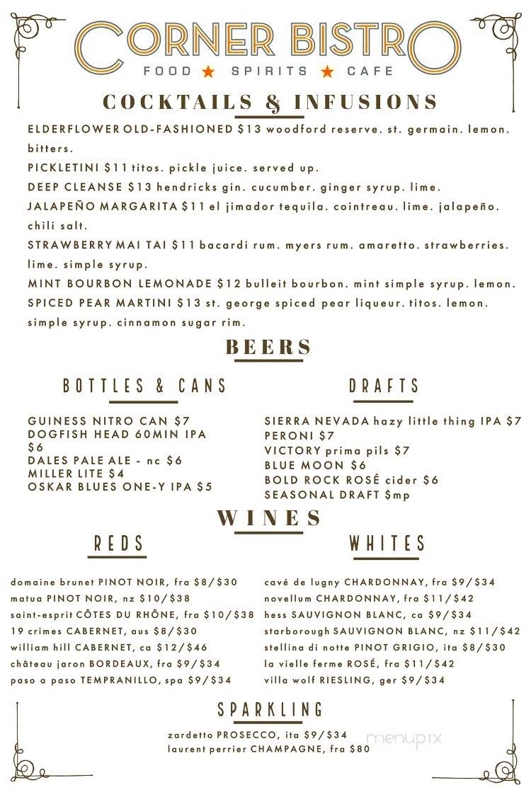 Corner Bistro - Wilmington, DE