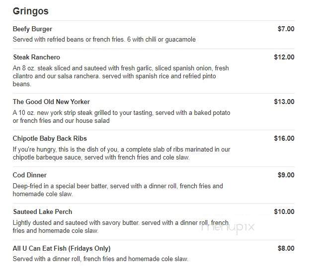 Don Carlos Mexican Restaurant - Clinton Township, MI menu_pic