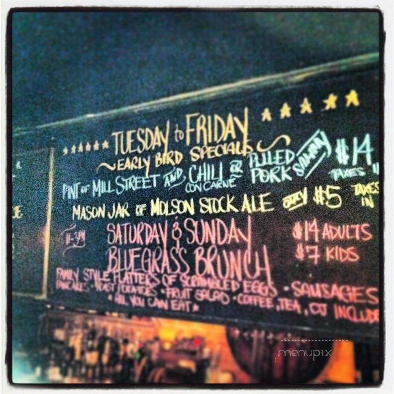 Dakota Tavern - Toronto, ON menu_pic