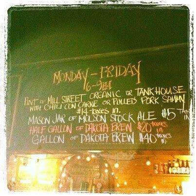 Dakota Tavern - Toronto, ON menu_pic