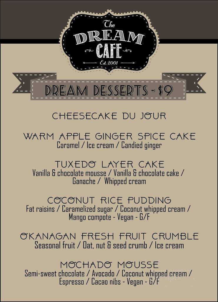 Dream Cafe - Penticton, BC