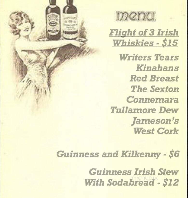 The Bothy Wine & Whisky Bar - Edmonton, AB menu_pic