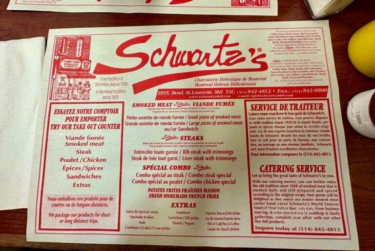 Schwartz's World Famous Smoked Meat - Montreal, QC