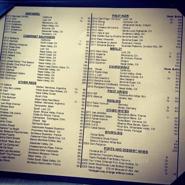 Downtown Grill - Macon, GA menu_pic