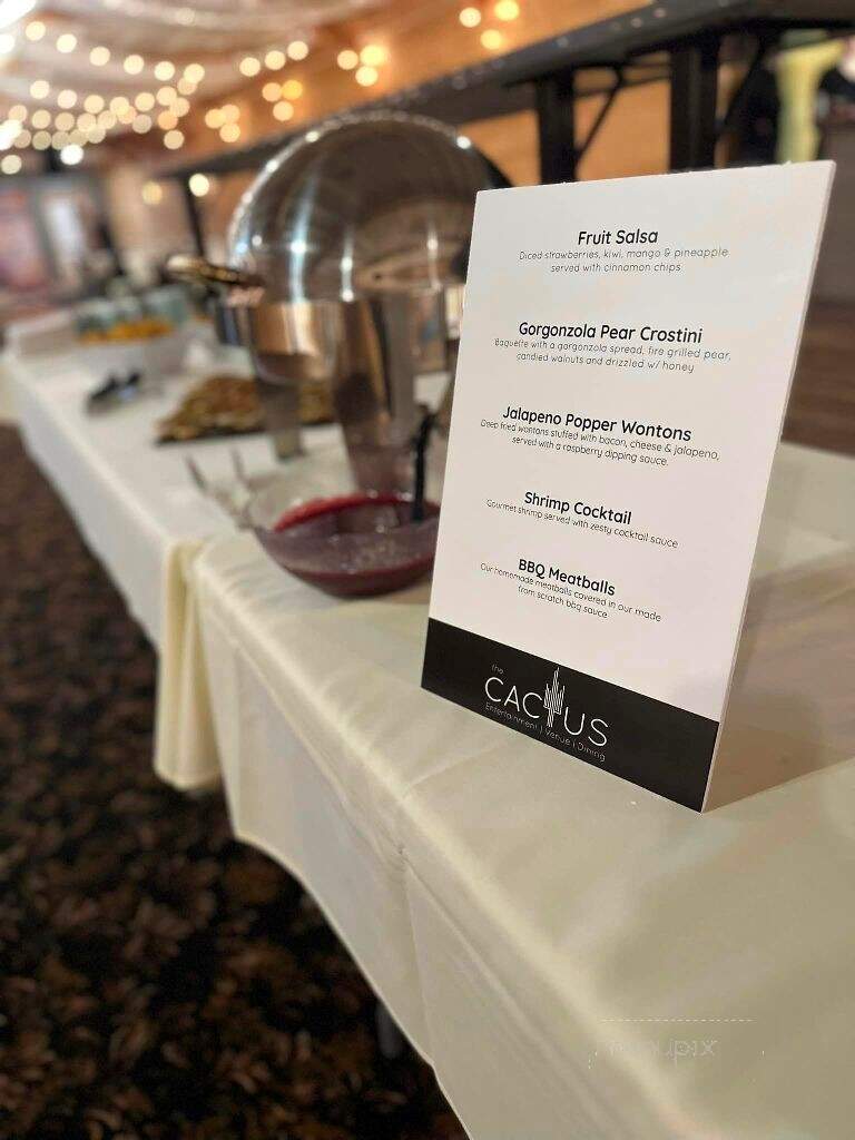 Cactus - Perham, MN menu_pic