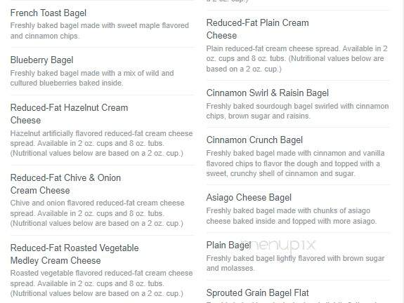 St Louis Bread Co - Eureka, MO menu_pic