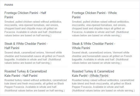 St Louis Bread Co - Eureka, MO menu_pic