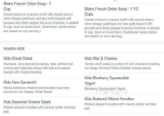 St Louis Bread Co - Eureka, MO menu_pic
