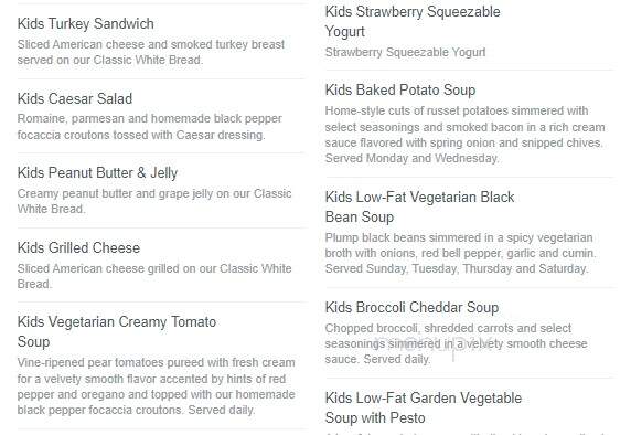 St Louis Bread Co - Eureka, MO menu_pic