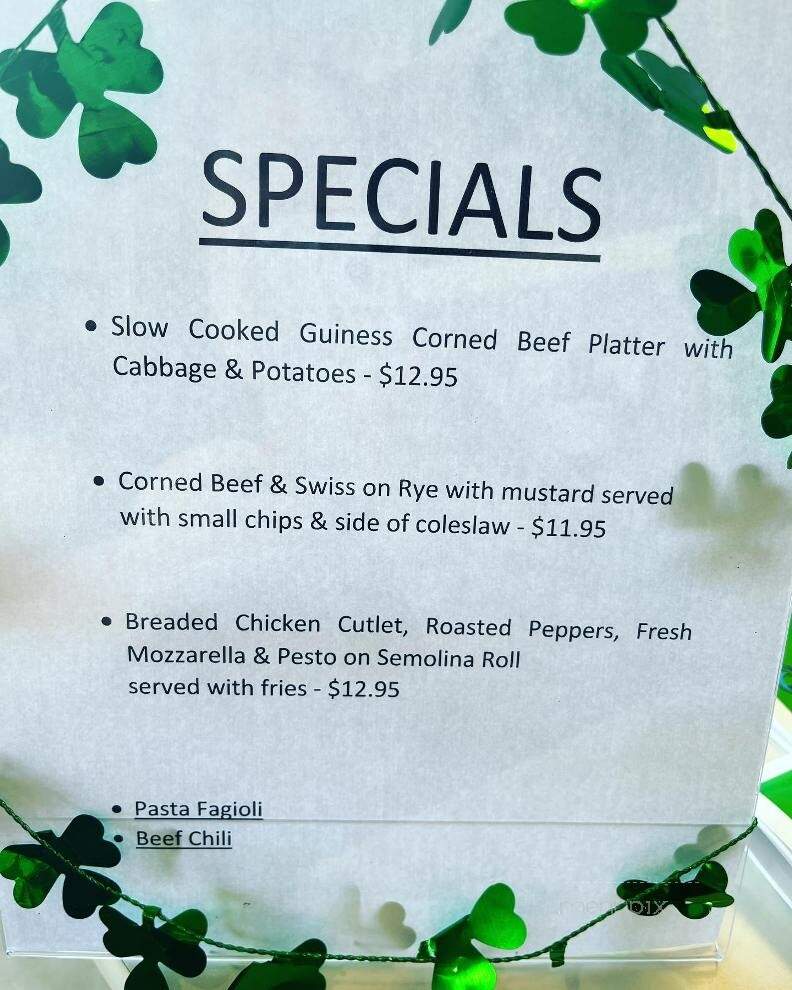 Butler's Deli - Rumson, NJ menu_pic