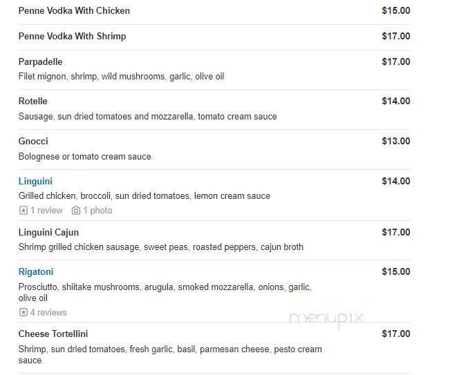 101 Restaurant - Brooklyn, NY menu_pic
