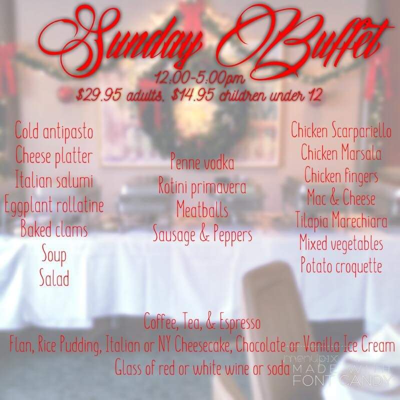 Chef-Antonio's Restaurant - Mamaroneck, NY menu_pic