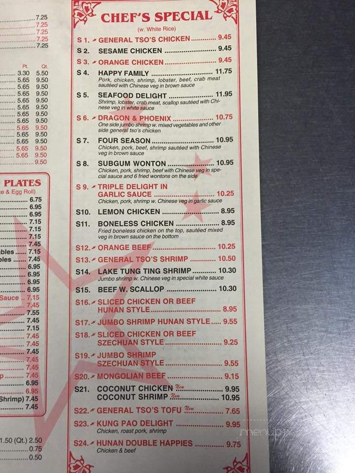 China Star - Schenectady, NY menu_pic