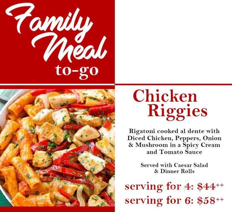 Edison Club-Club House & Dining - Rexford, NY menu_pic