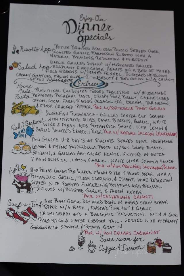 Francesca's Cucina - Syracuse, NY menu_pic