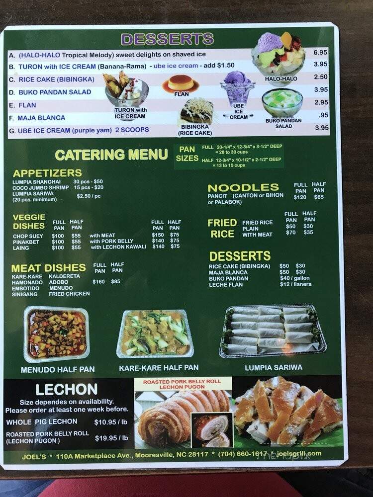 Joel's Asian Grill - Mooresville, NC