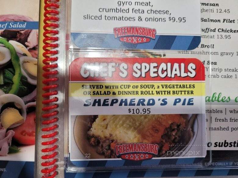 Spiros Restaurant - Bethlehem, PA menu_pic