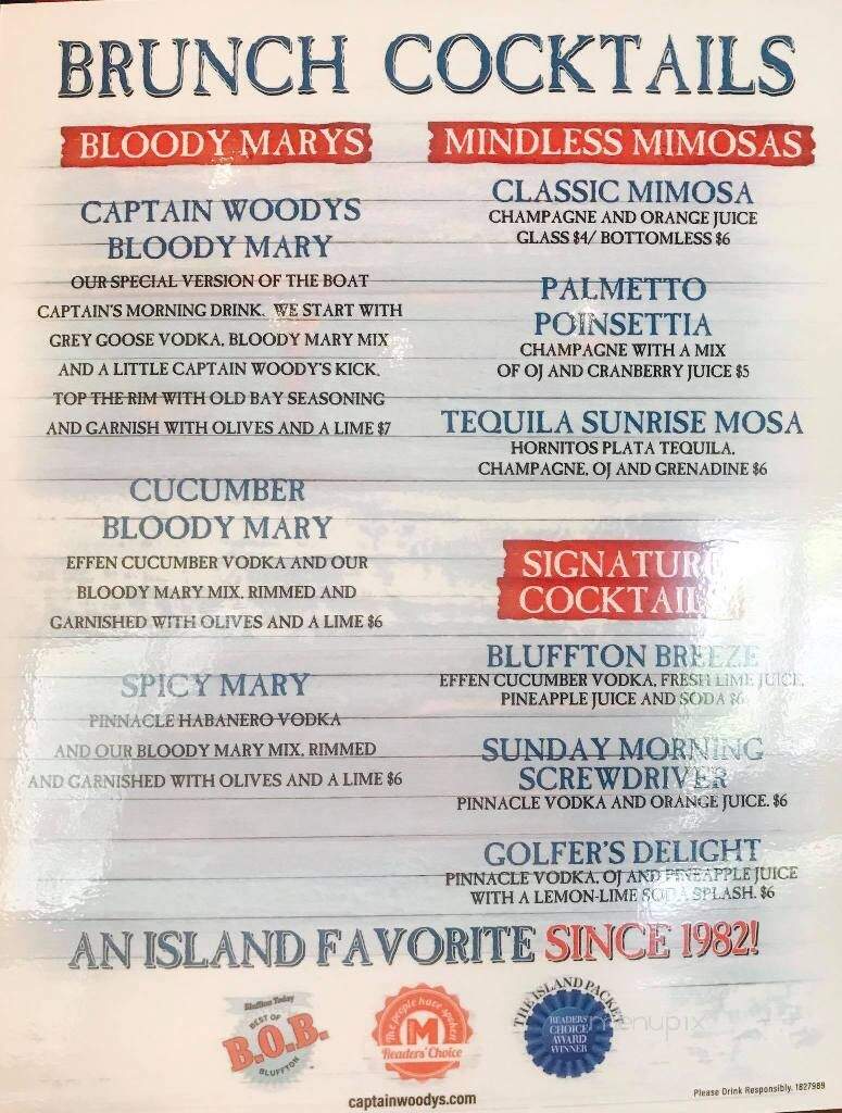 Captain Woody's Seafood Bar - Hilton Head Island, SC