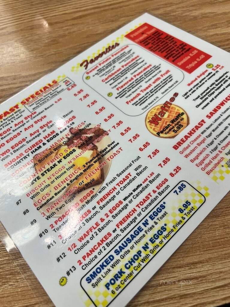 Sunrise Grill - North Augusta, SC menu_pic