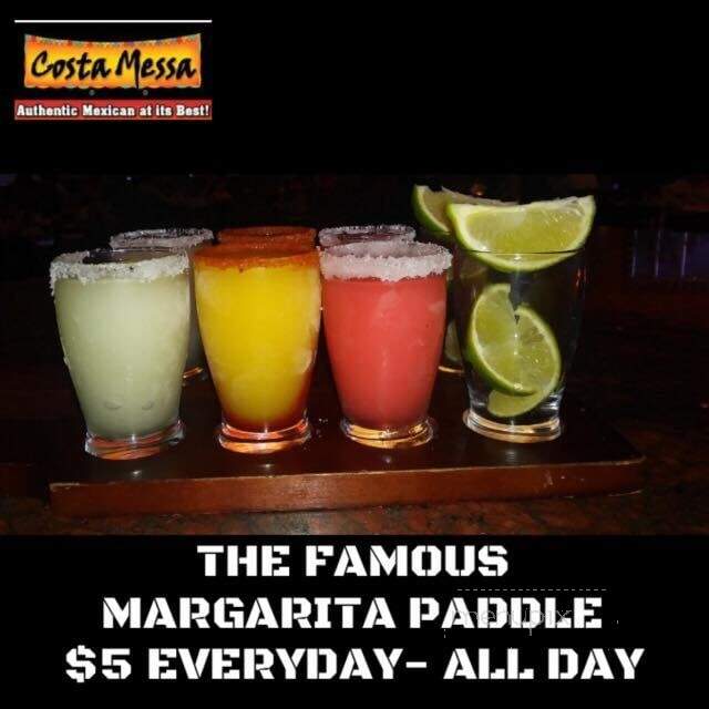 Costa Messa Restaurant - Mcallen, TX menu_pic