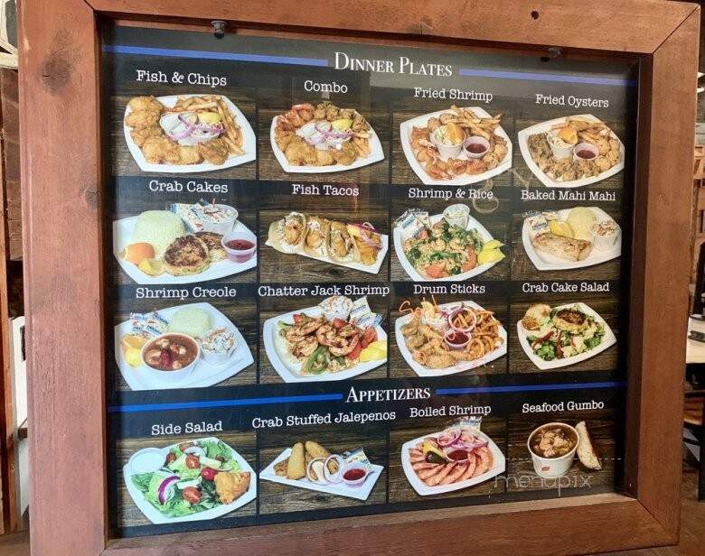 Snoopy's Pier - Corpus Christi, TX menu_pic