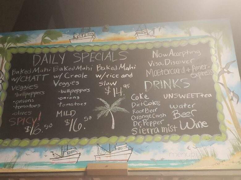 Snoopy's Pier - Corpus Christi, TX menu_pic