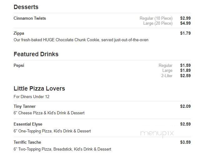 Pizza Plus - Hyrum, UT menu_pic