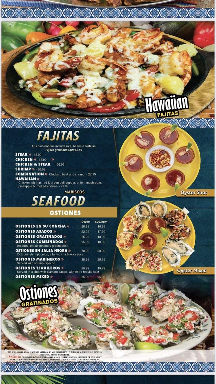 Mexico Lindo Y Que Rico - Pasco, WA menu_pic